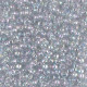 Miyuki rocailles Perlen 8/0 - Transparent light marine blue gold luster 8-2443